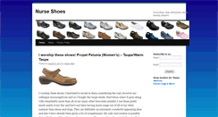 Desktop Screenshot of nurseshoes.medicalcollective.com